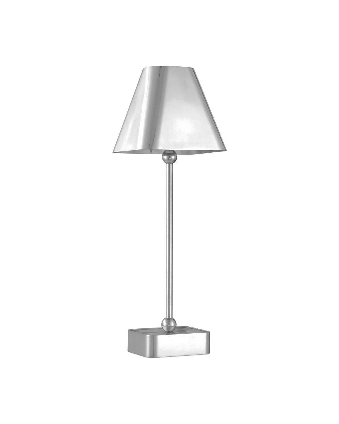 Gadabout Nickel Cordless Table Lamp