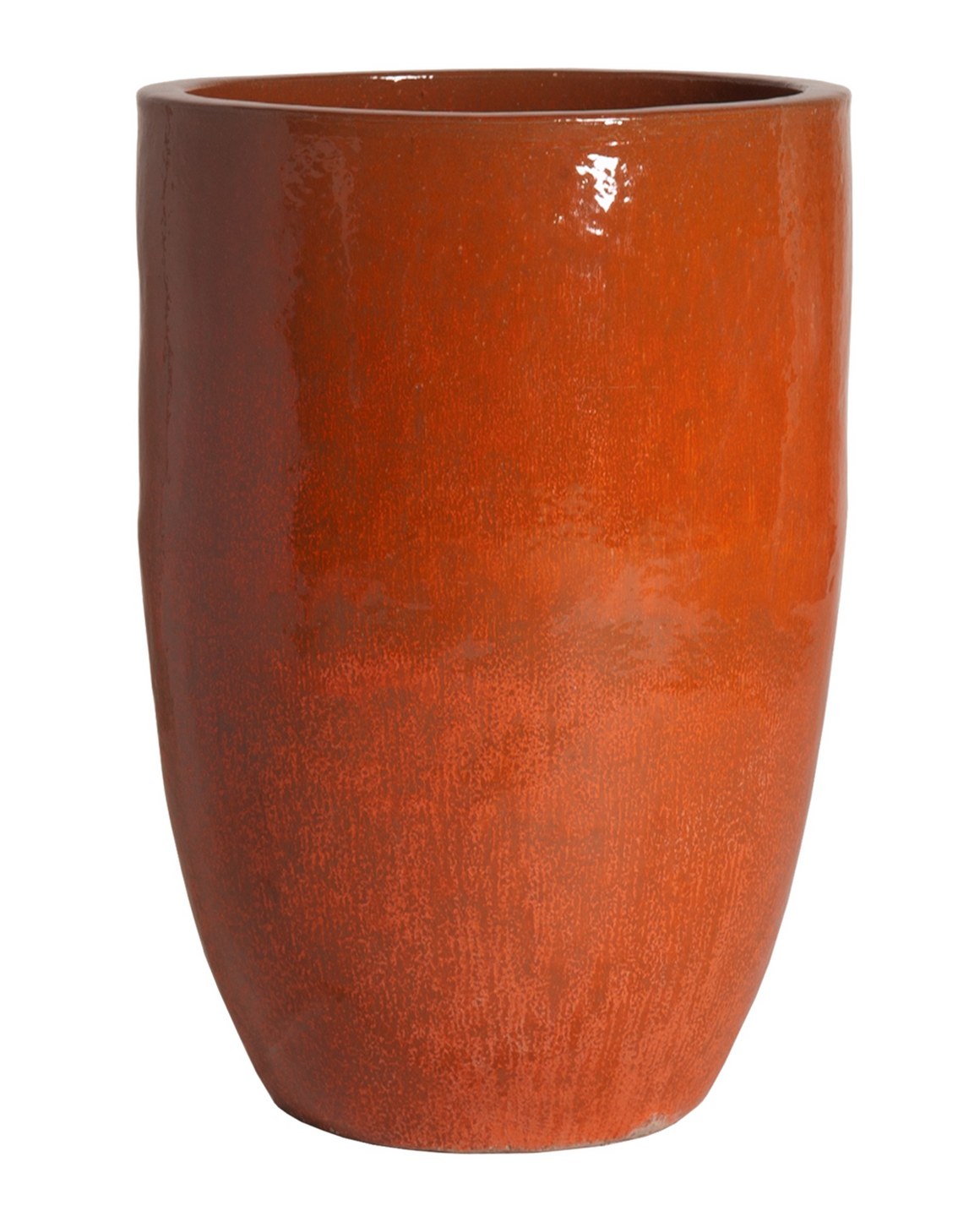 Large Tall Paprika Round Planter