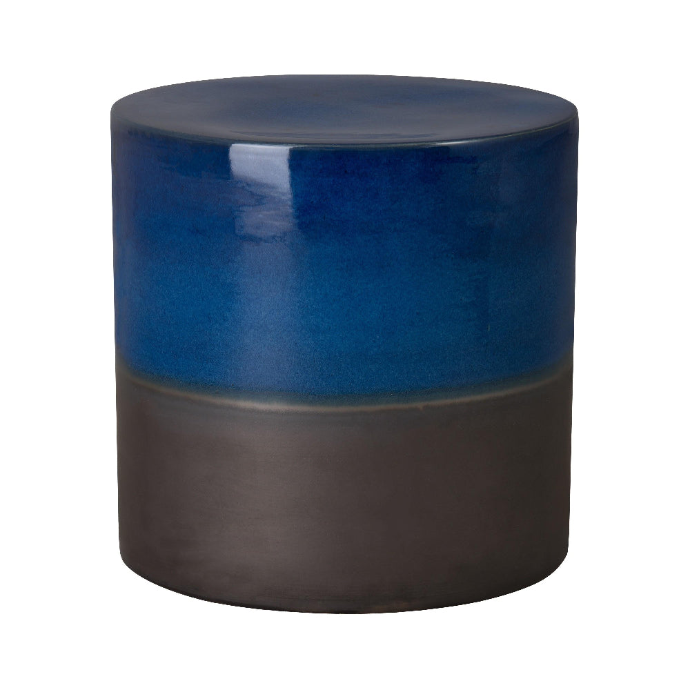 18" Two-Tone Garden Stool - Blue