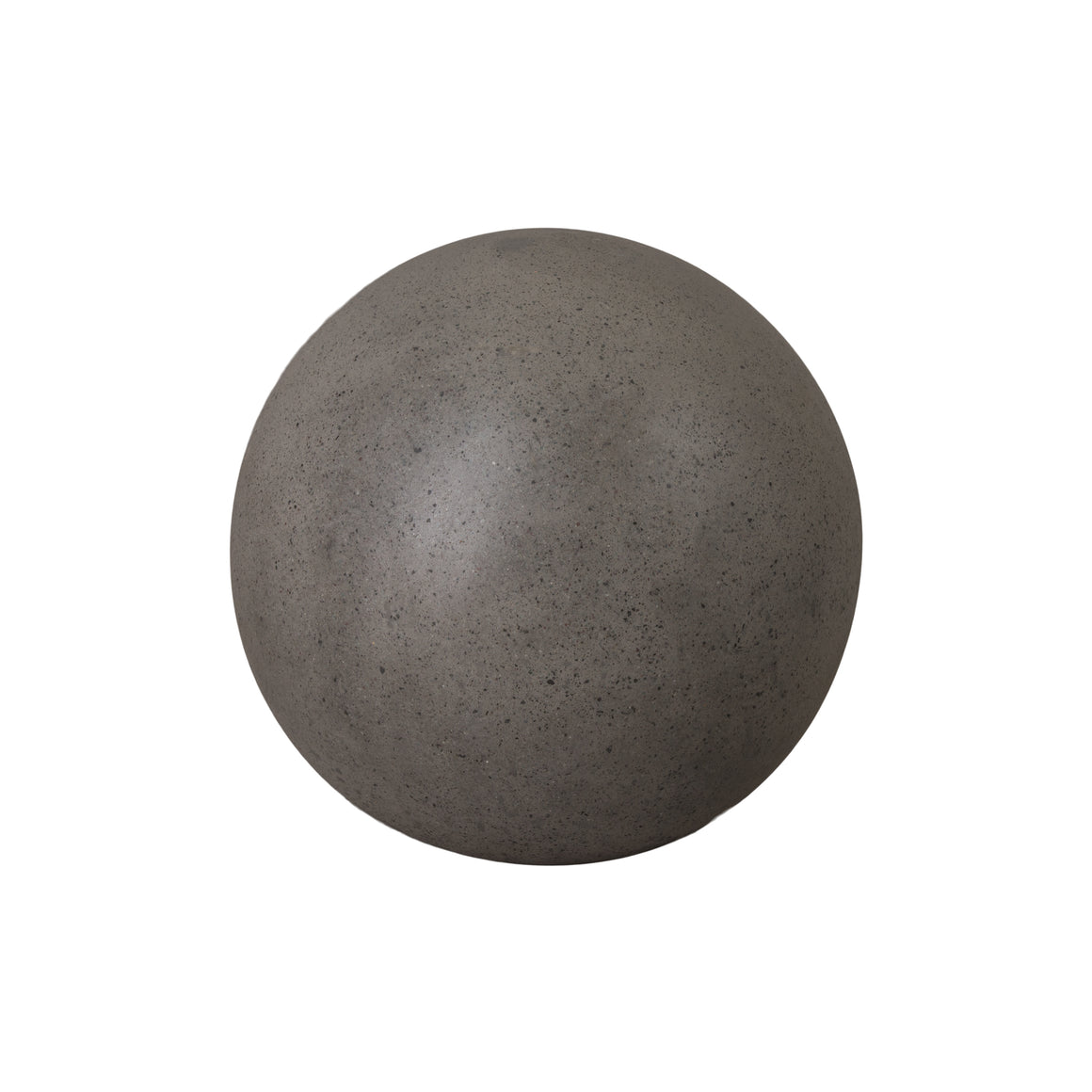 Small Pozzo Gray Terrazzo Gazing Ball