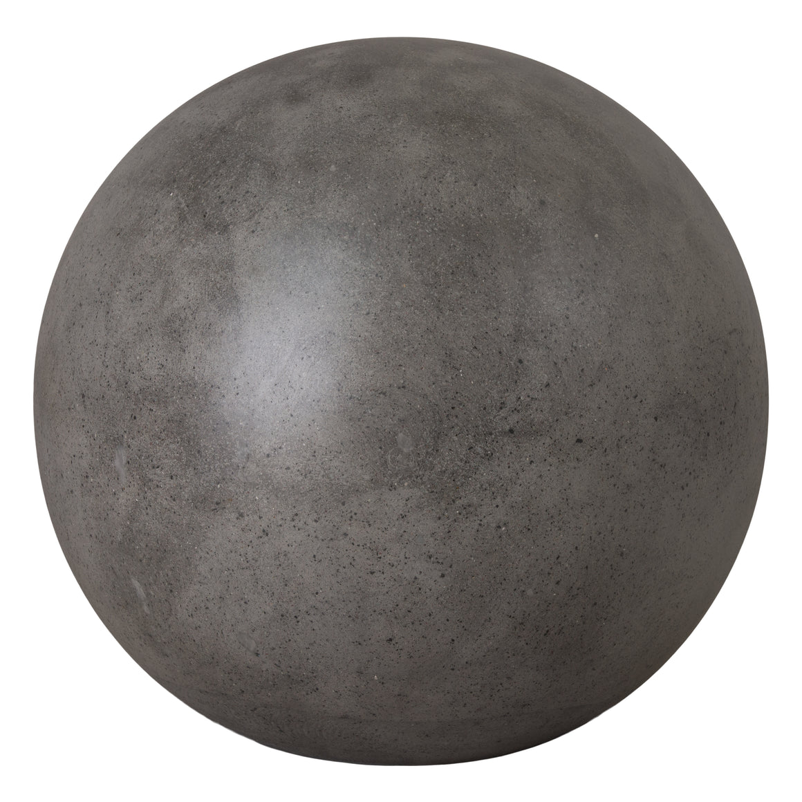 Large Pozzo Gray Terrazzo Gazing Ball