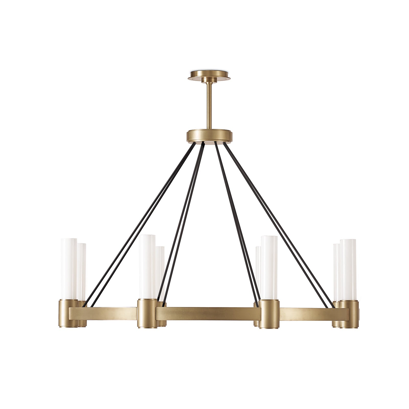 Dixon Chandelier (Natural Brass)
