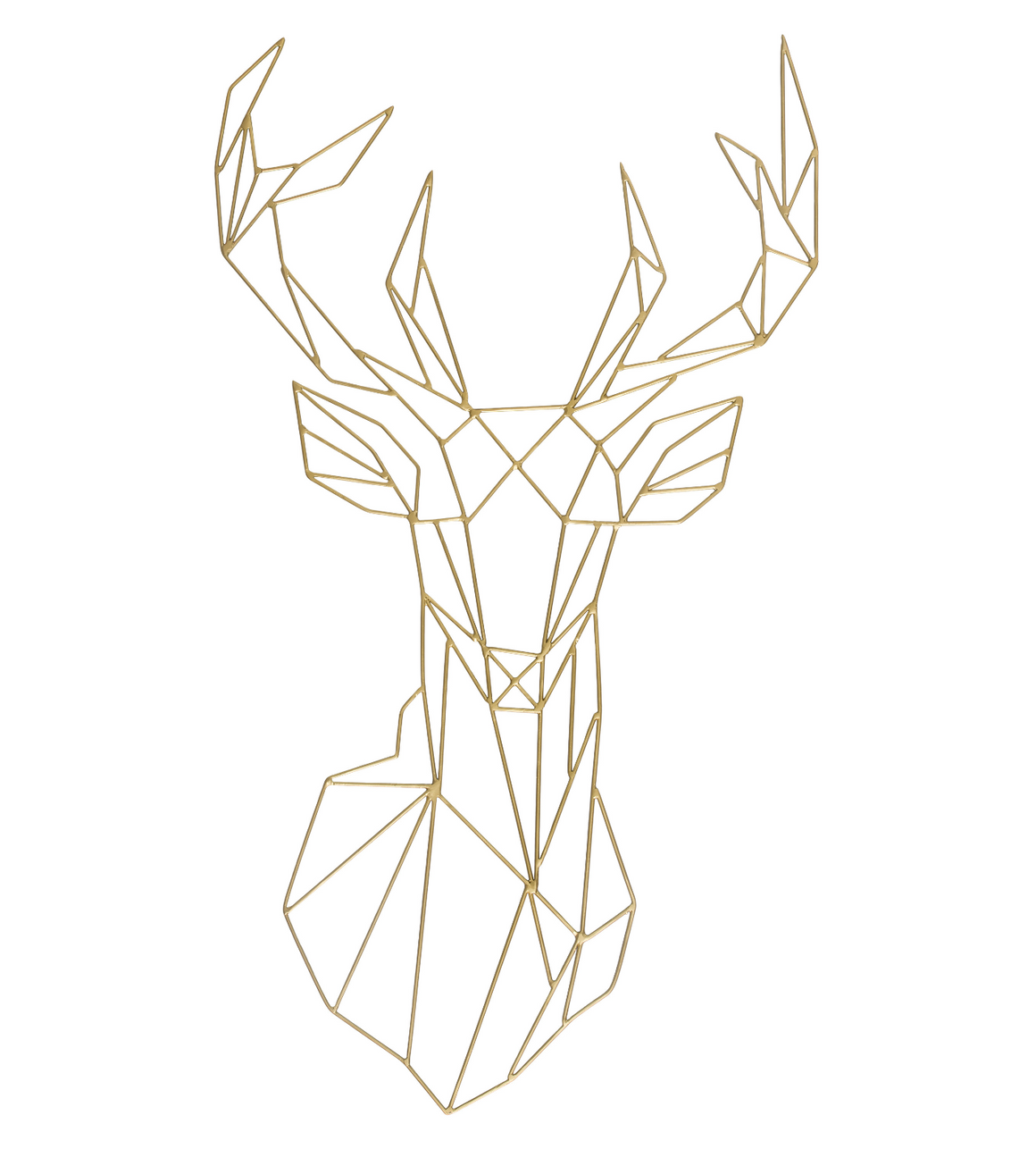 Gold Deer Wall Decor