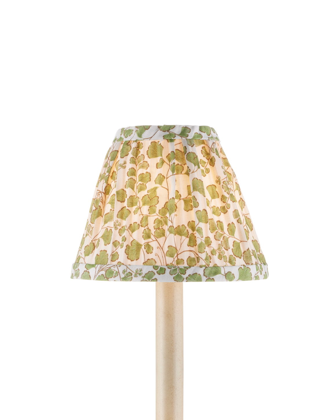 Maiden Fern Green Tapered Chandelier Shade