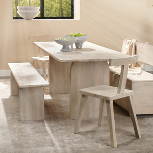 Arc Dining Table - Natural Brown