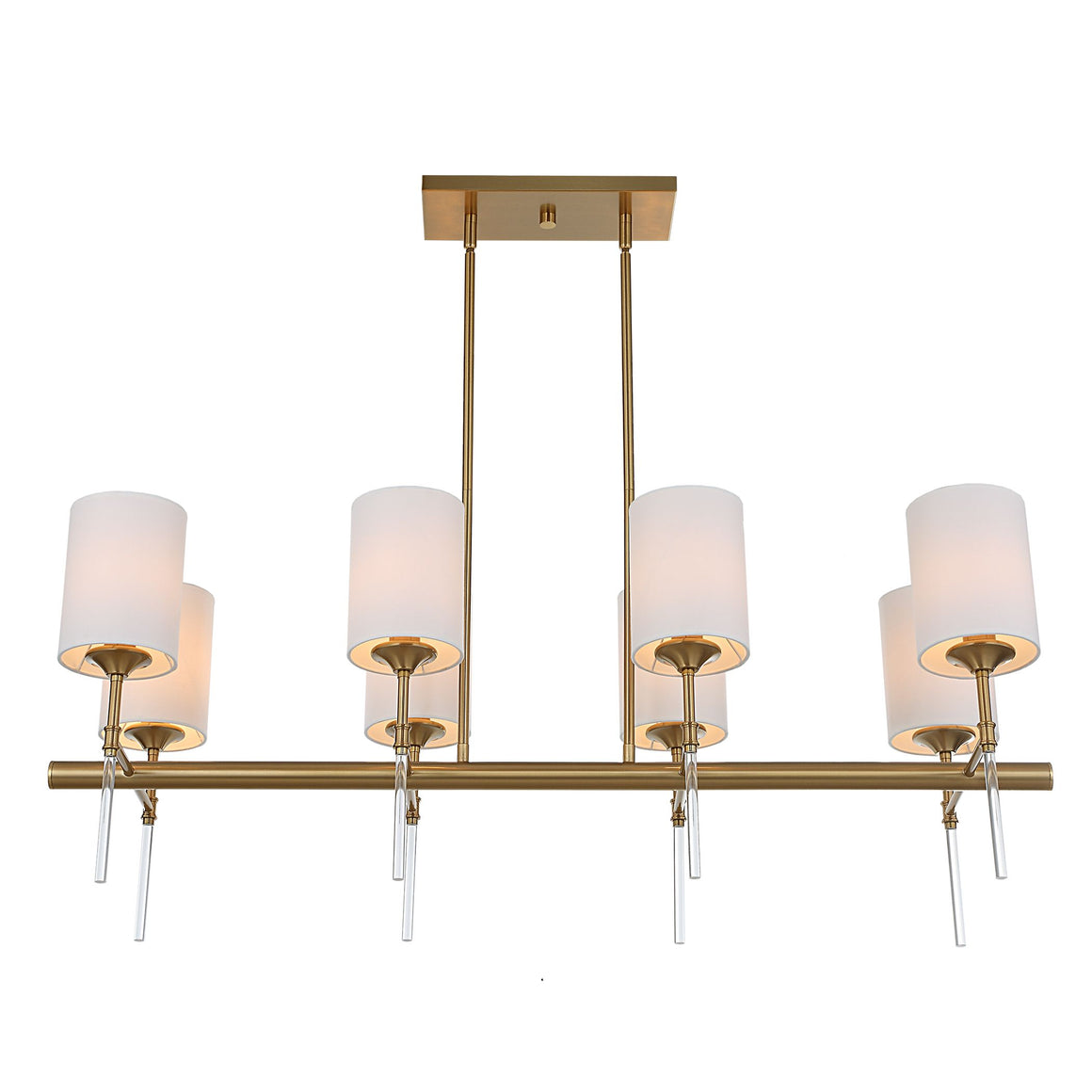 Uttermost Awyr 8 Light Linear Chandelier
