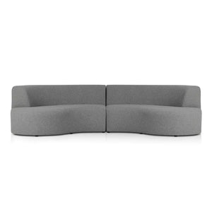 Opal Outdoor 2-Piece Sectional - Hayes Smoke
