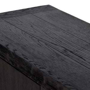 Warby Sideboard-Worn Black Oak