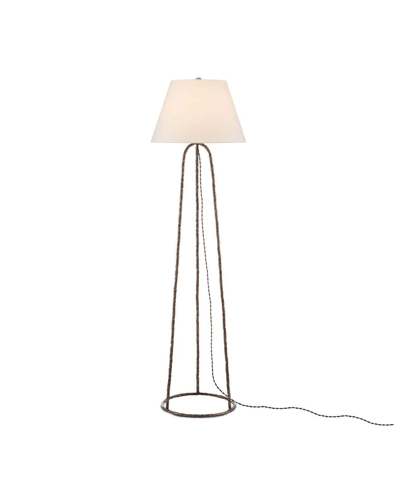 Annetta Brass Floor Lamp