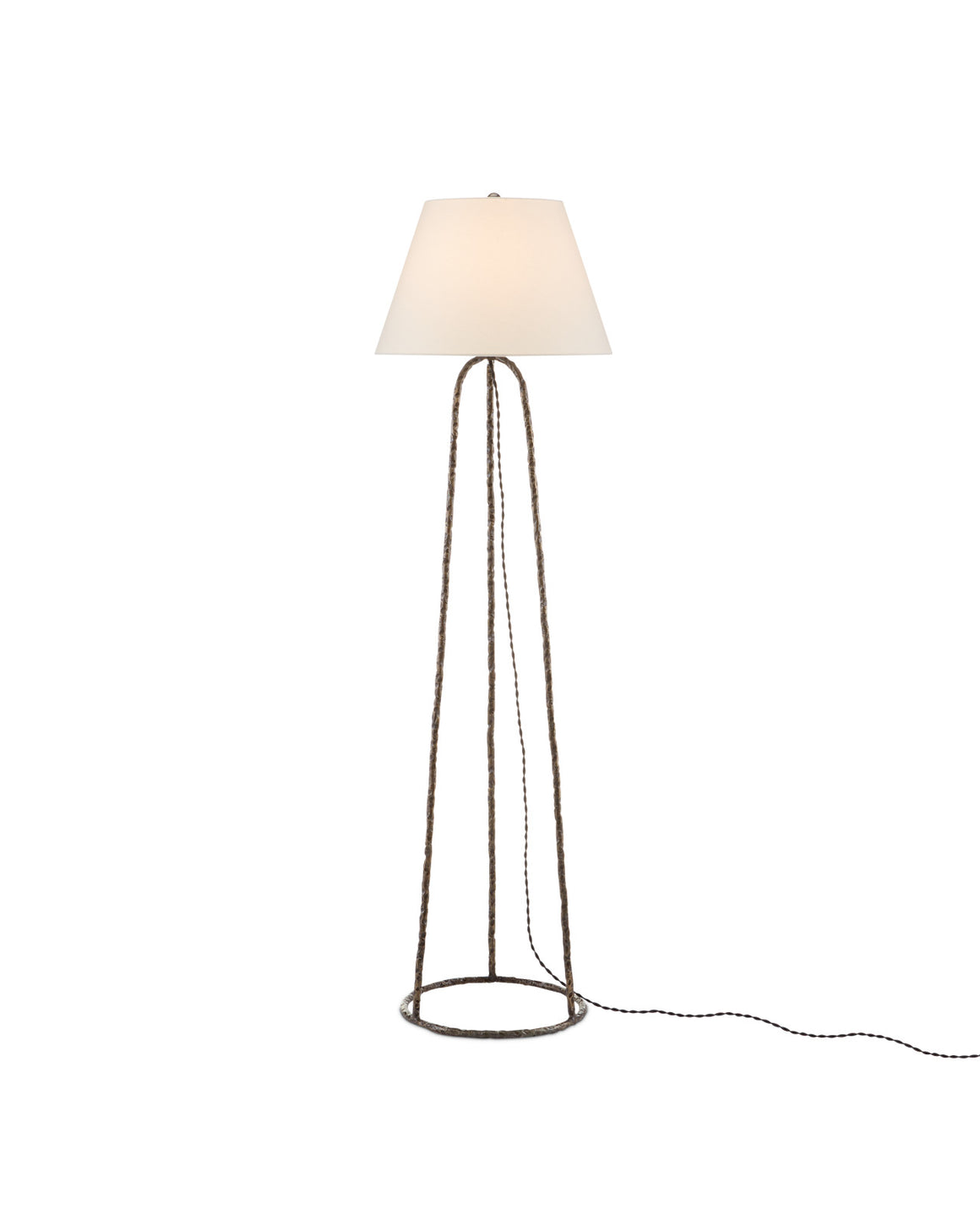 Annetta Brass Floor Lamp