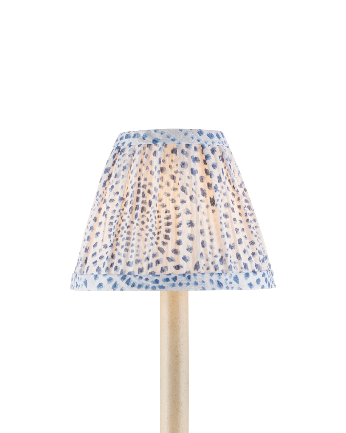 Lenore Blue Tapered Chandelier Shade