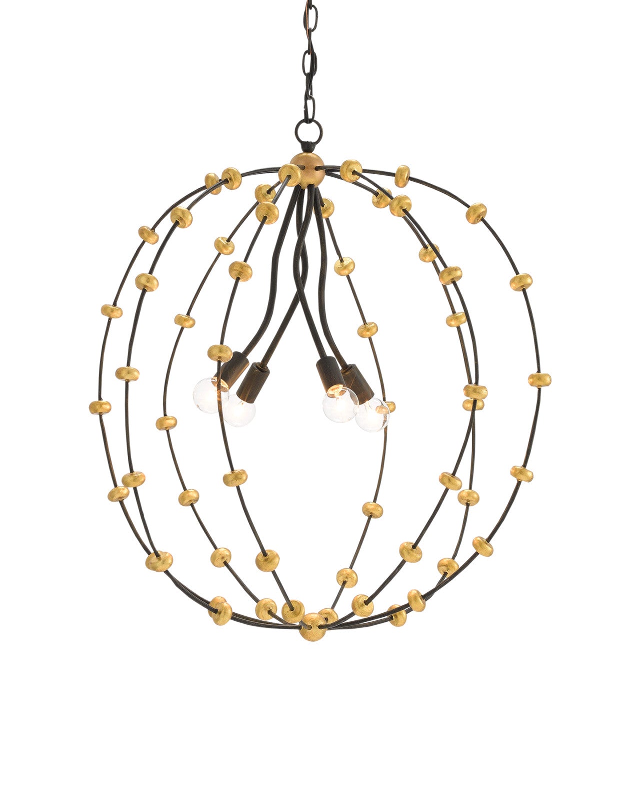 Anomaly Small Orb Chandelier