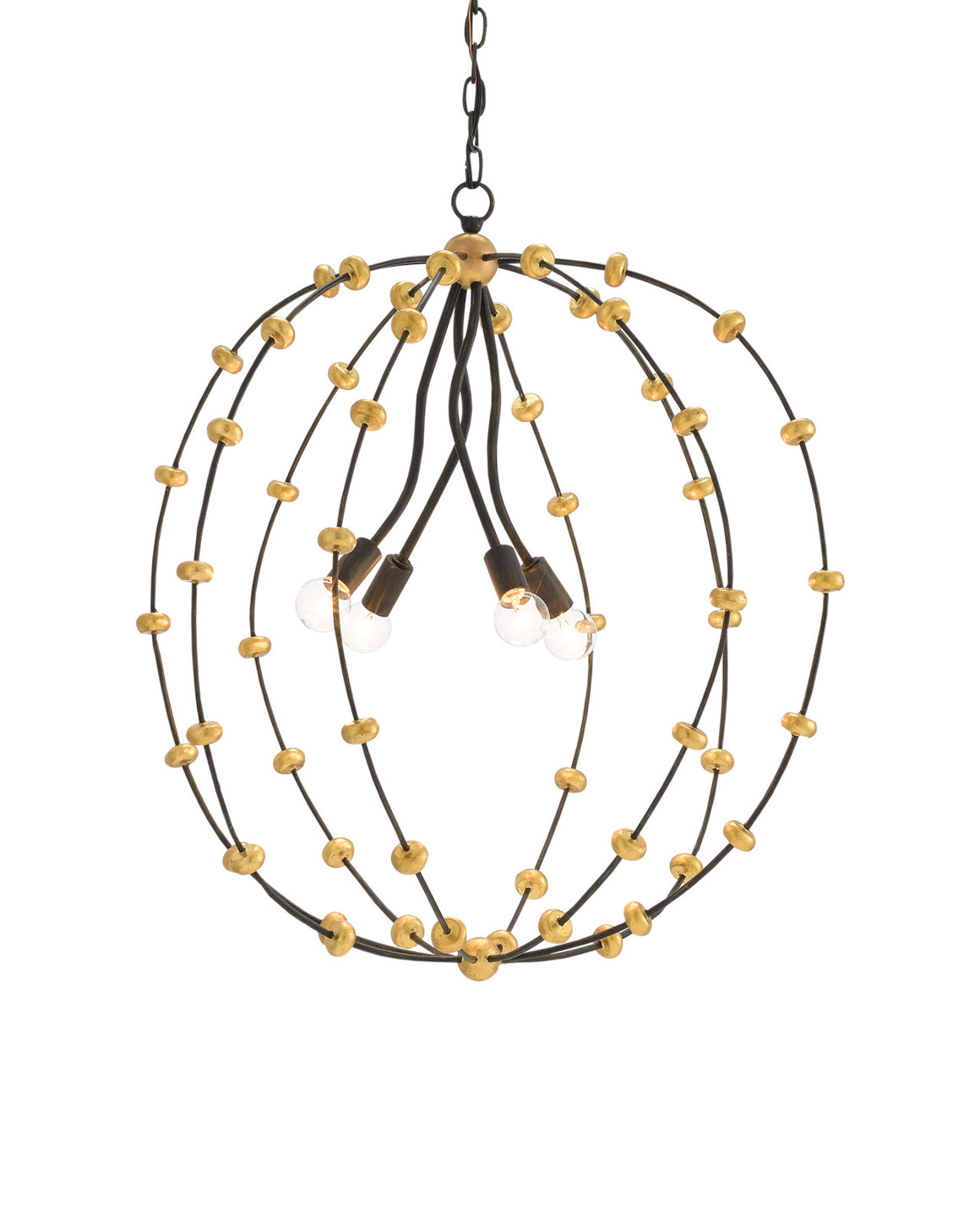 Anomaly Small Orb Chandelier