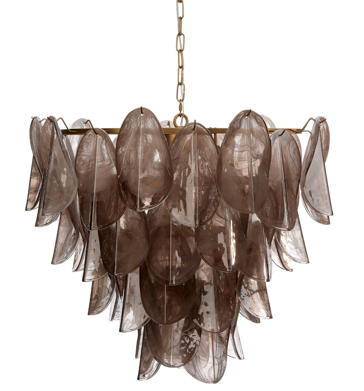 Magnolia 10-Light Quartz Glass Chandelier