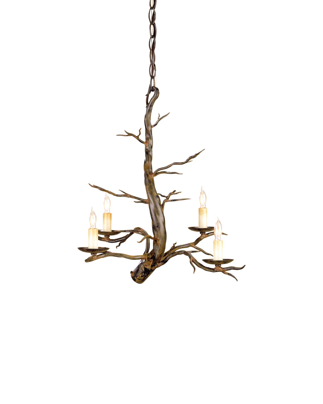 Treetop Iron Small Chandelier