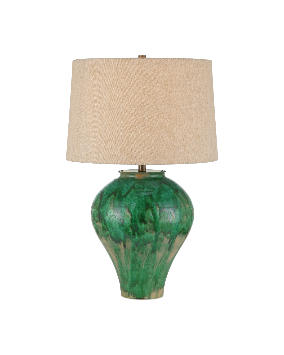 Blarney Green Table Lamp