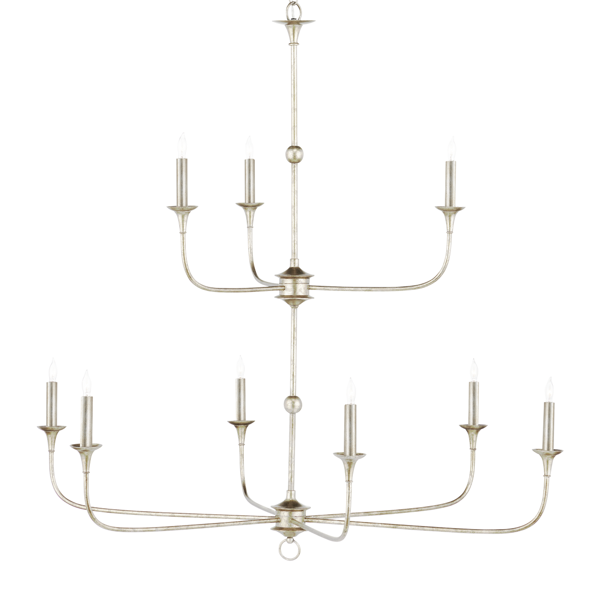 Nottaway Two-Tier Champagne Chandelier