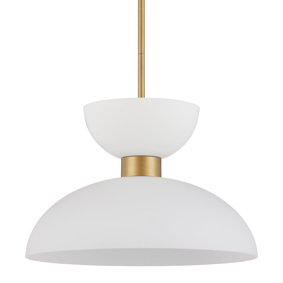 Zevio White Pendant