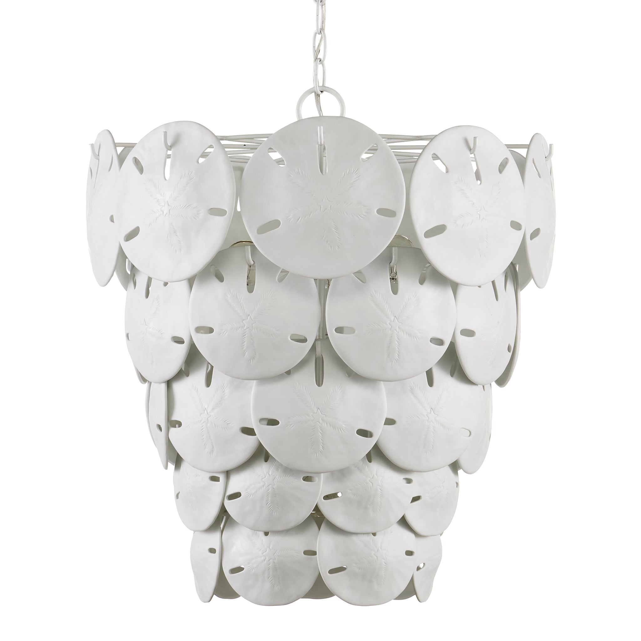 Tulum White Chandelier
