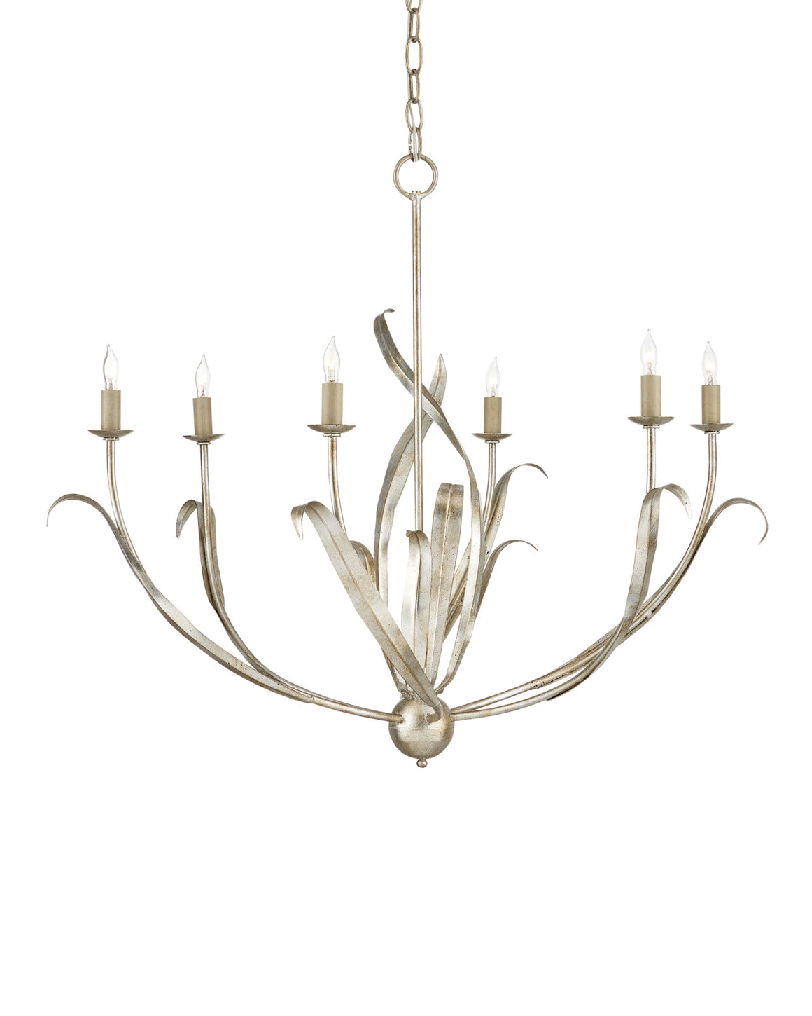 Menefee Silver Chandelier