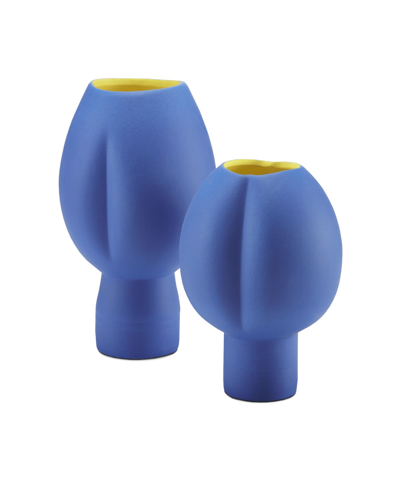 Yuzhi Blue Vase Set of 2