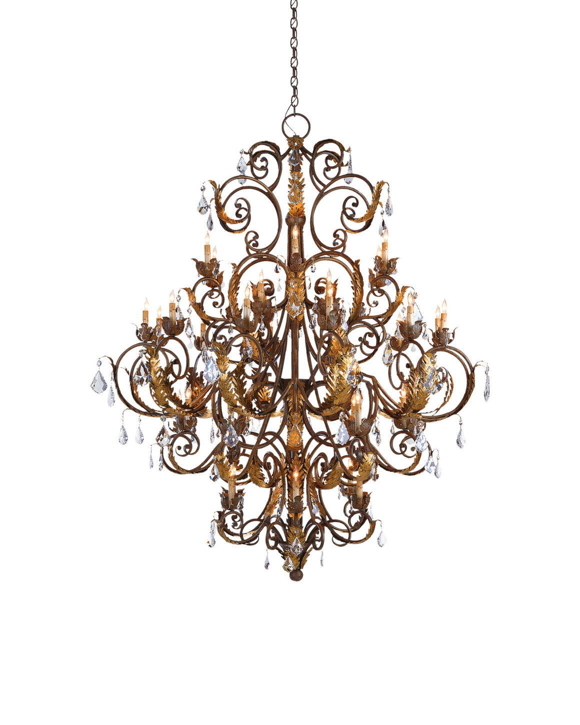 Innsbruck Gold Chandelier