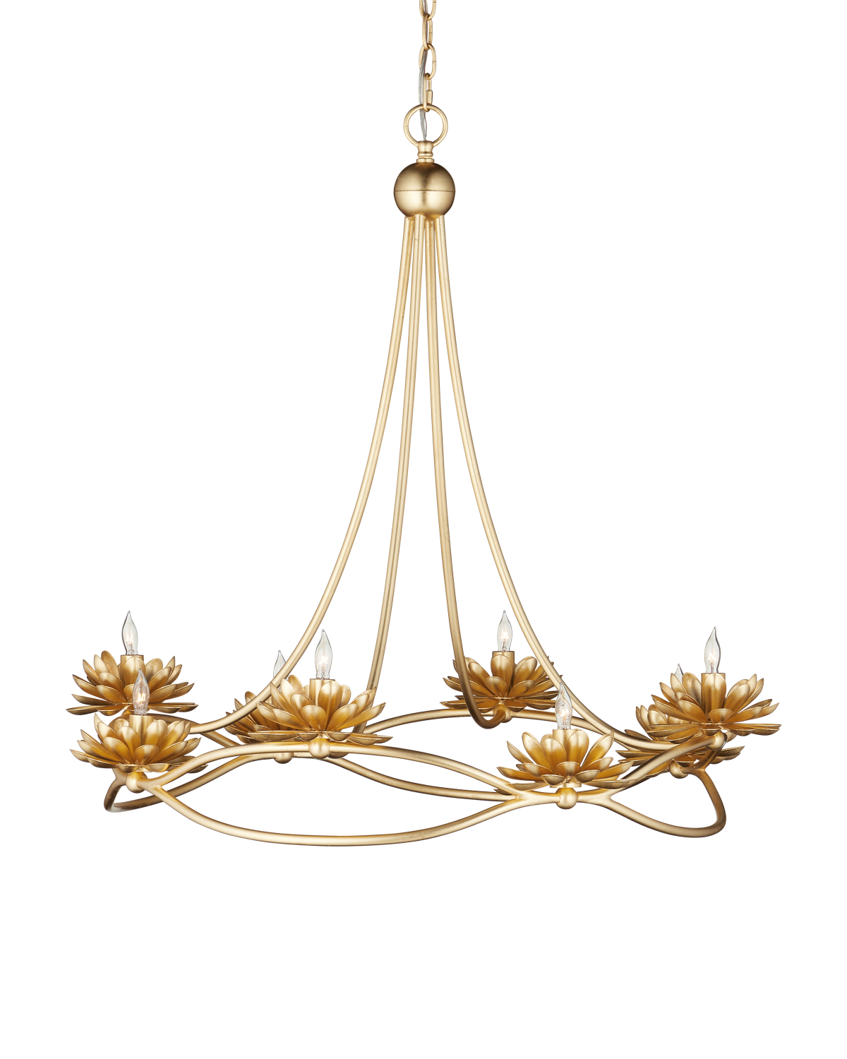 Cyrene Gold Chandelier