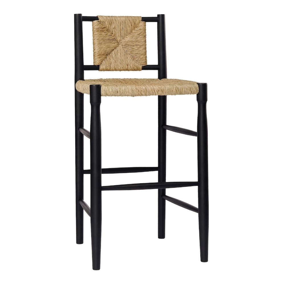Abby Woven Rush Barstool – 30"