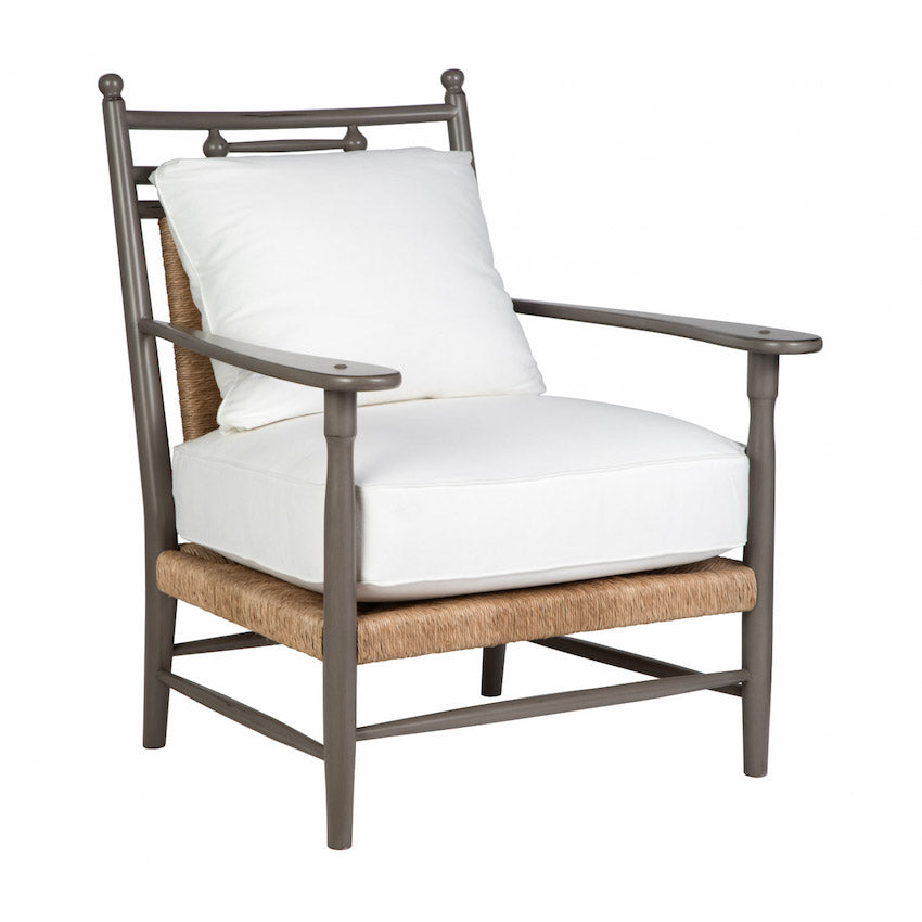 Abigail Rush Arm Chair with Cushions