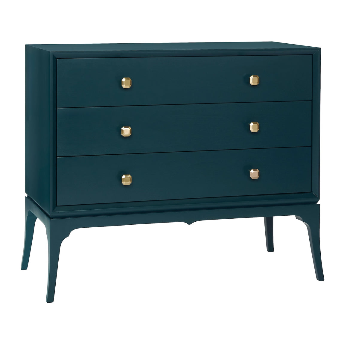 Bennett Three Drawer Large Nightstand