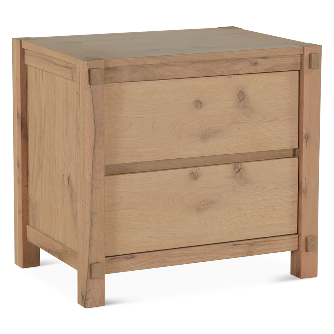 Alpine Nightstand in Distressed Oak