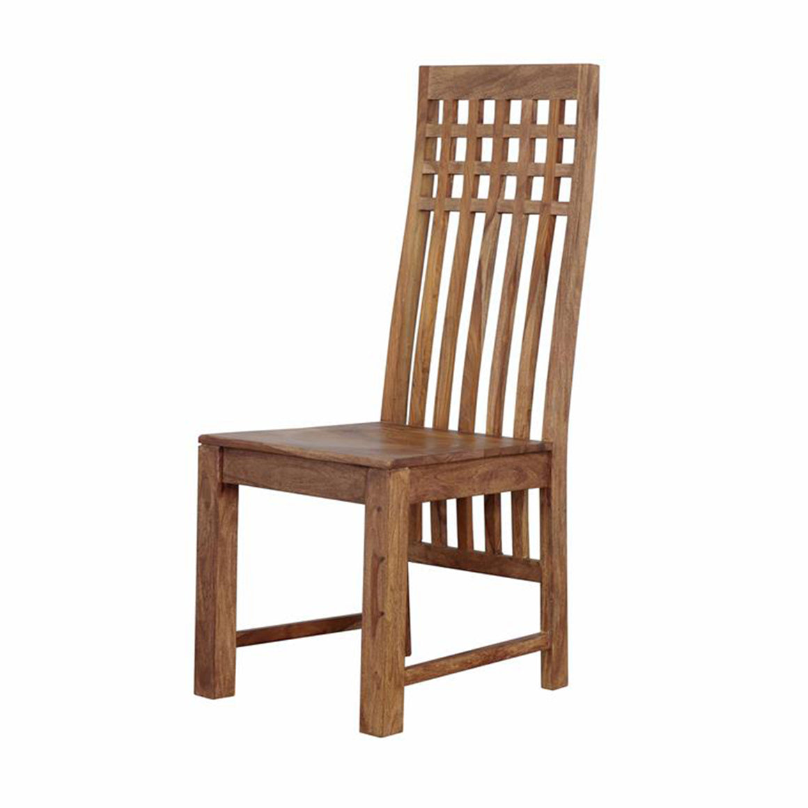 Acres Dining Chair with Tall Back in Brownstone