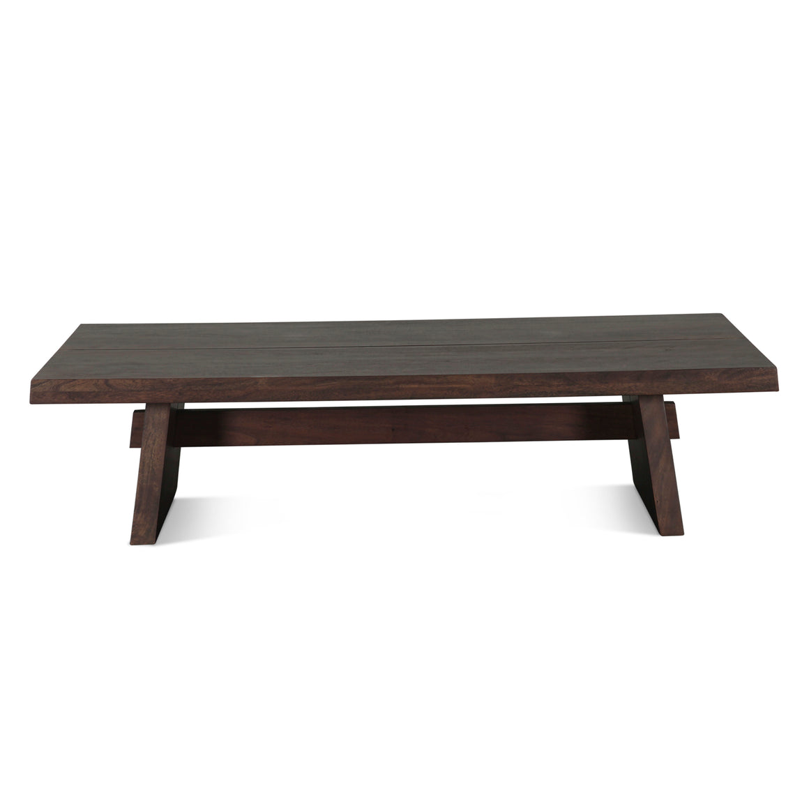 Acadia 58" Coffee Table in Coffee Bean