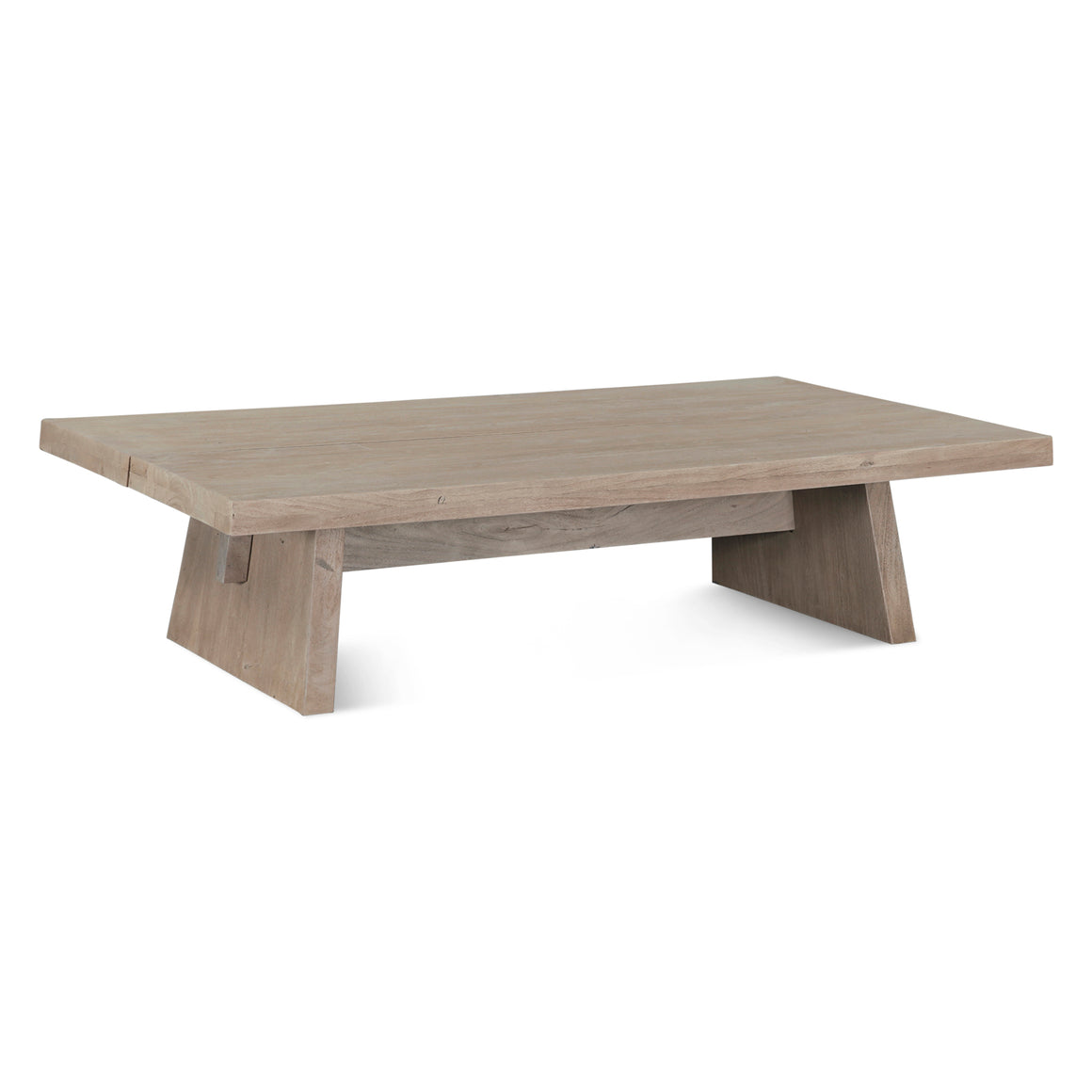 Acadia 58" Coffee Table in Oat