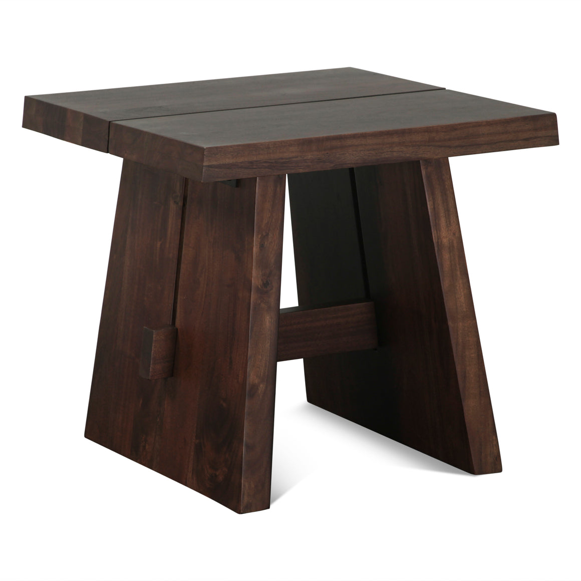 Acadia Side Table in Coffee Bean