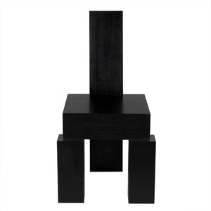 Murry Chair, Hand Rubbed Black