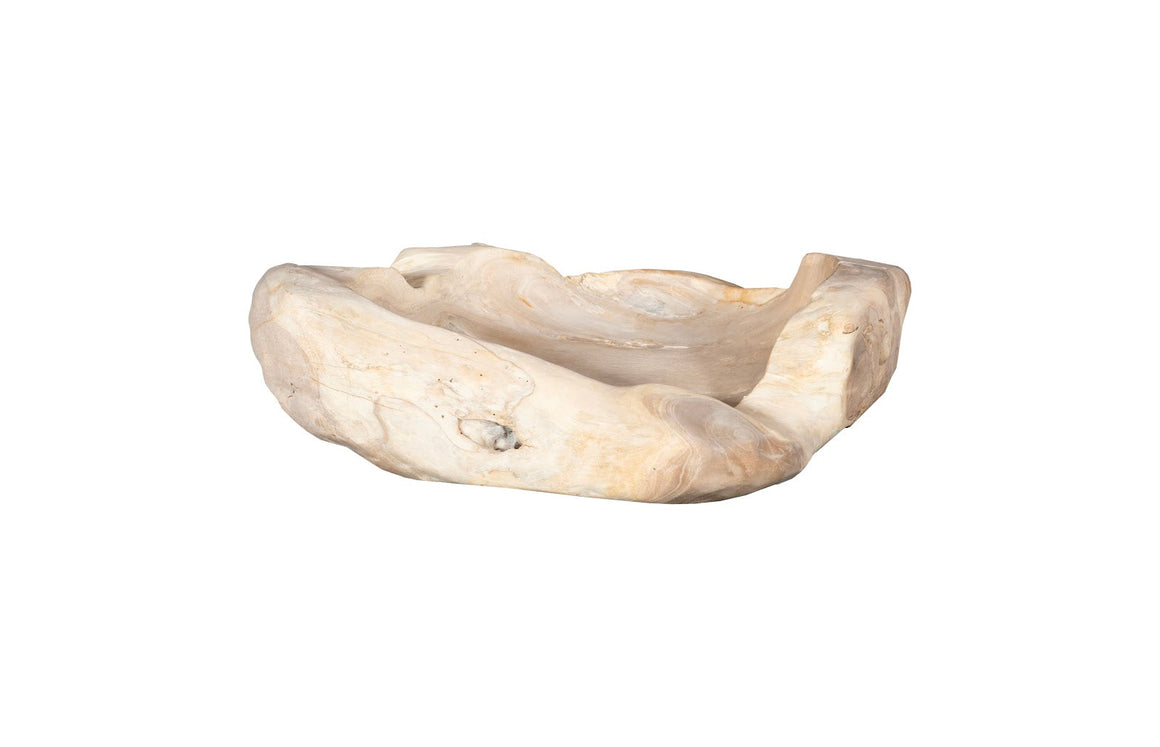 Wood Bowl, Bleached