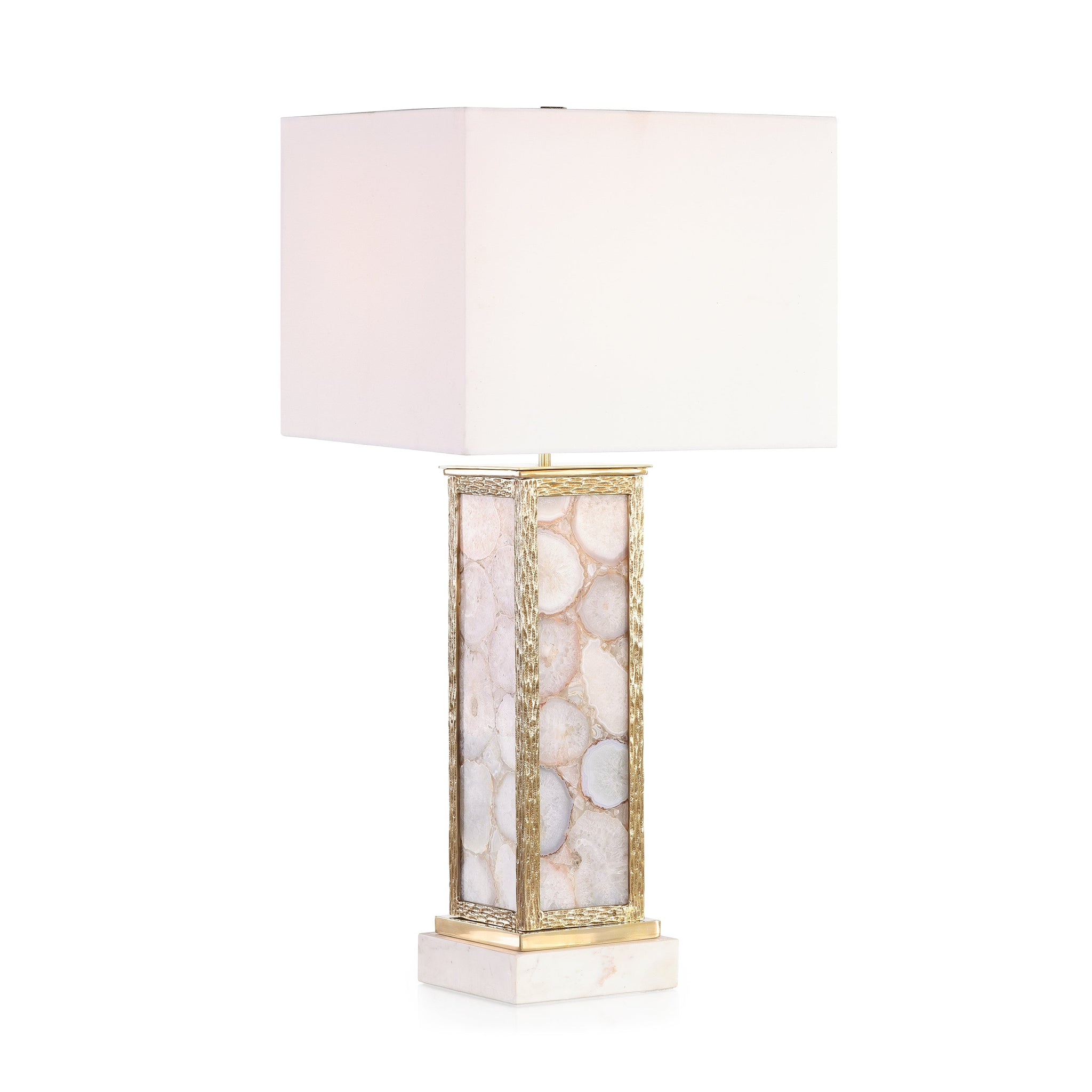 Agate Tower Table Lamp