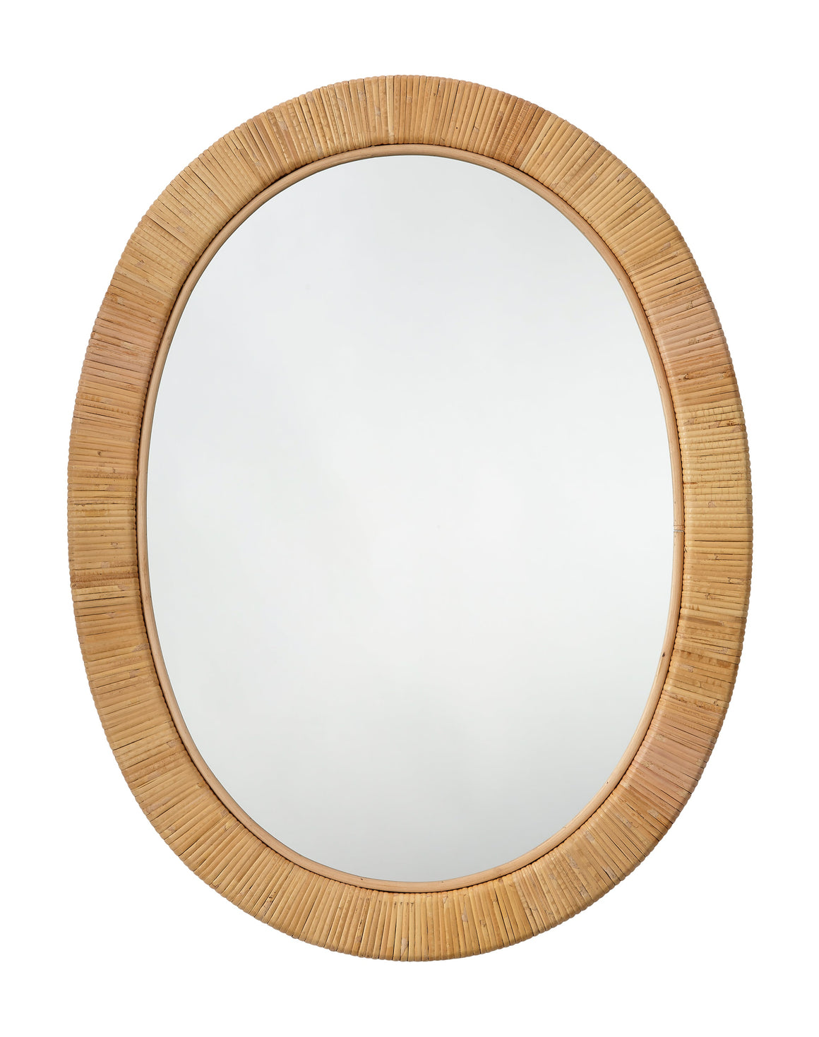 Aloha Rattan Oval Mirror