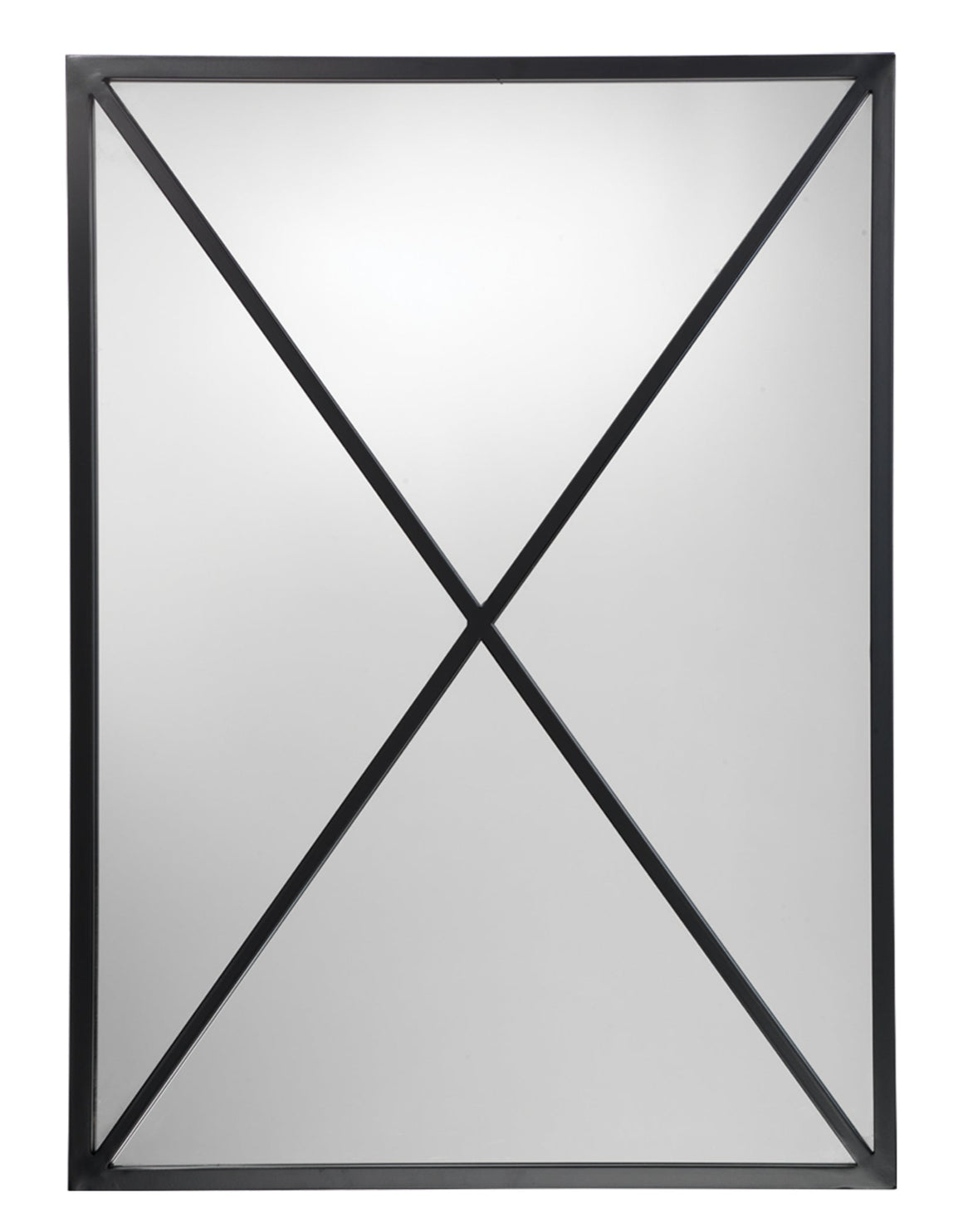 Xander Iron Rectangle Wall Mirror