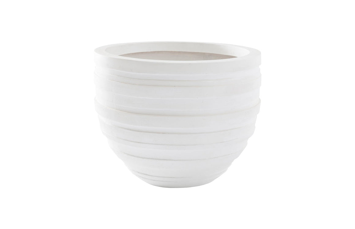 June Planter, White, SM