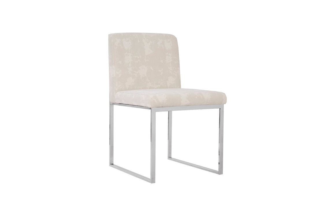 Frozen Dining Chair, Off White