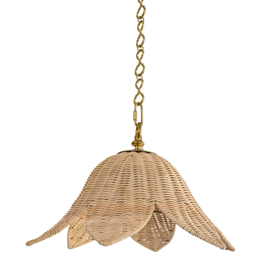 30" Victoria Flower Pendant