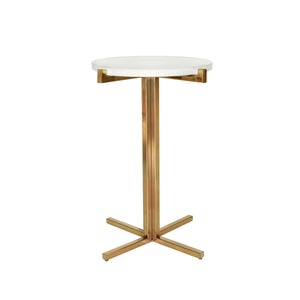 Winslet Round Marble Side Table