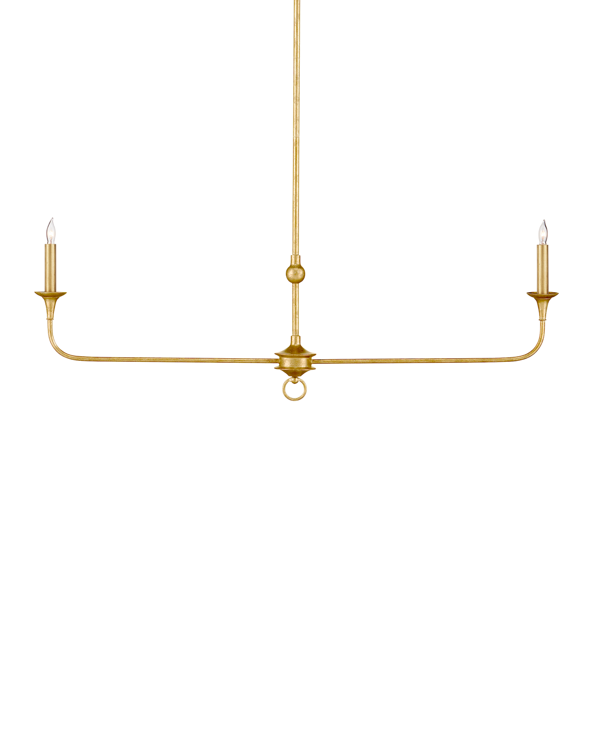 Nottaway Linear Gold Chandelier