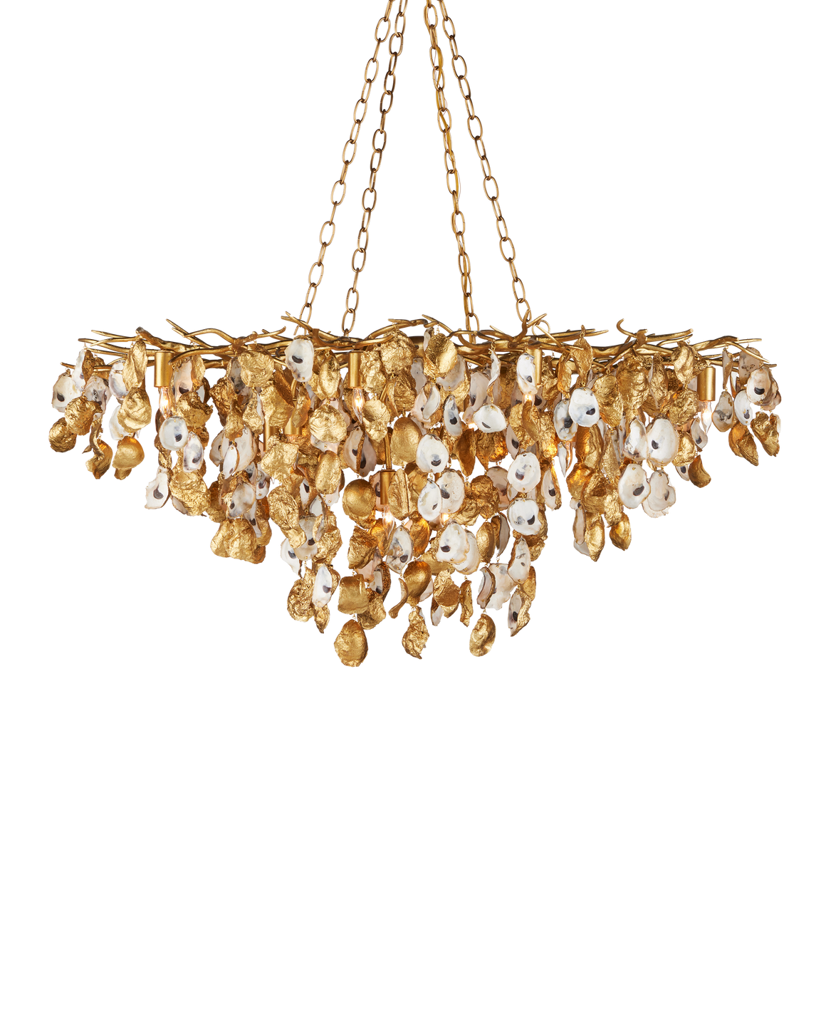 Lucullan Gold Chandelier
