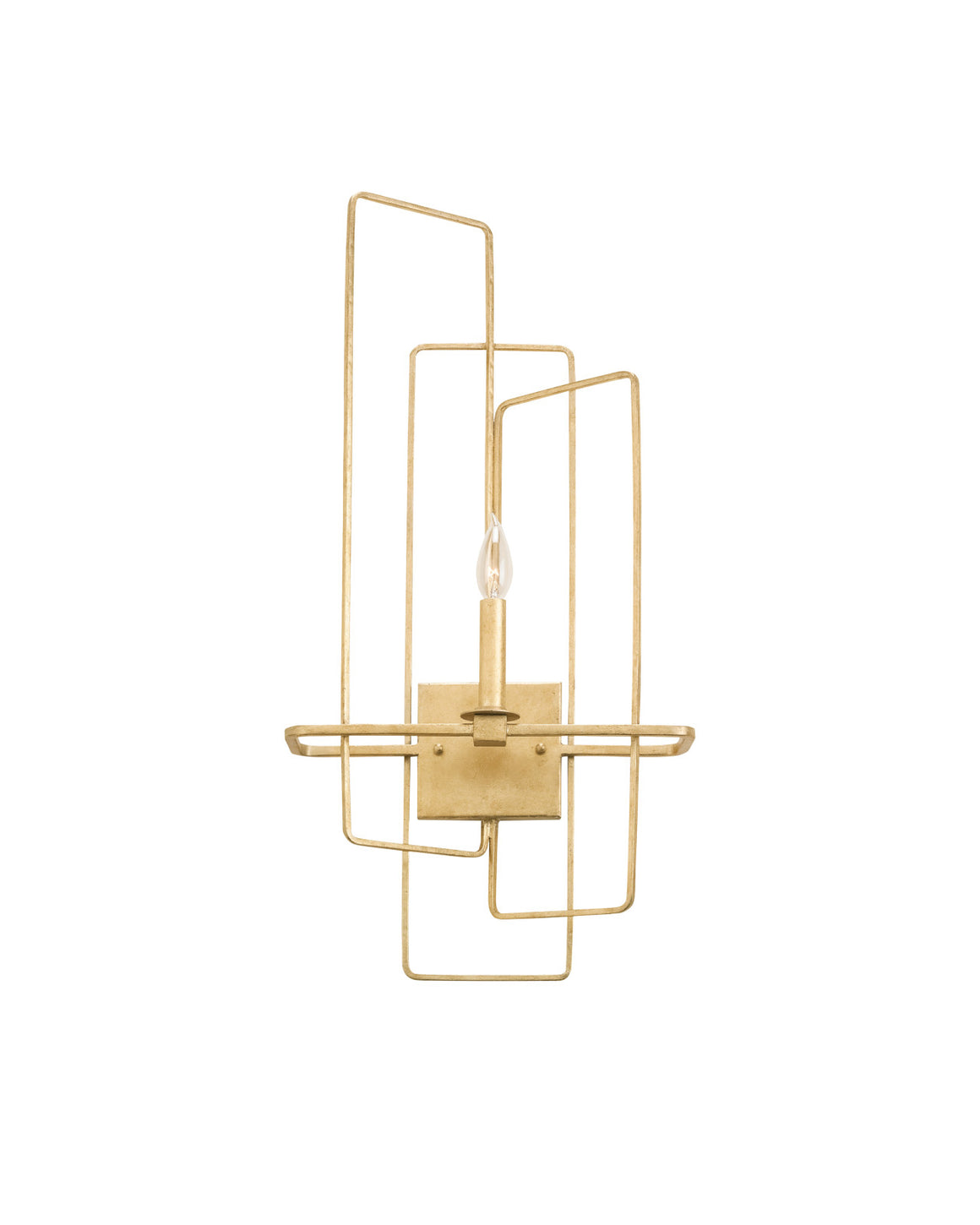 Metro Gold Wall Sconce - Left