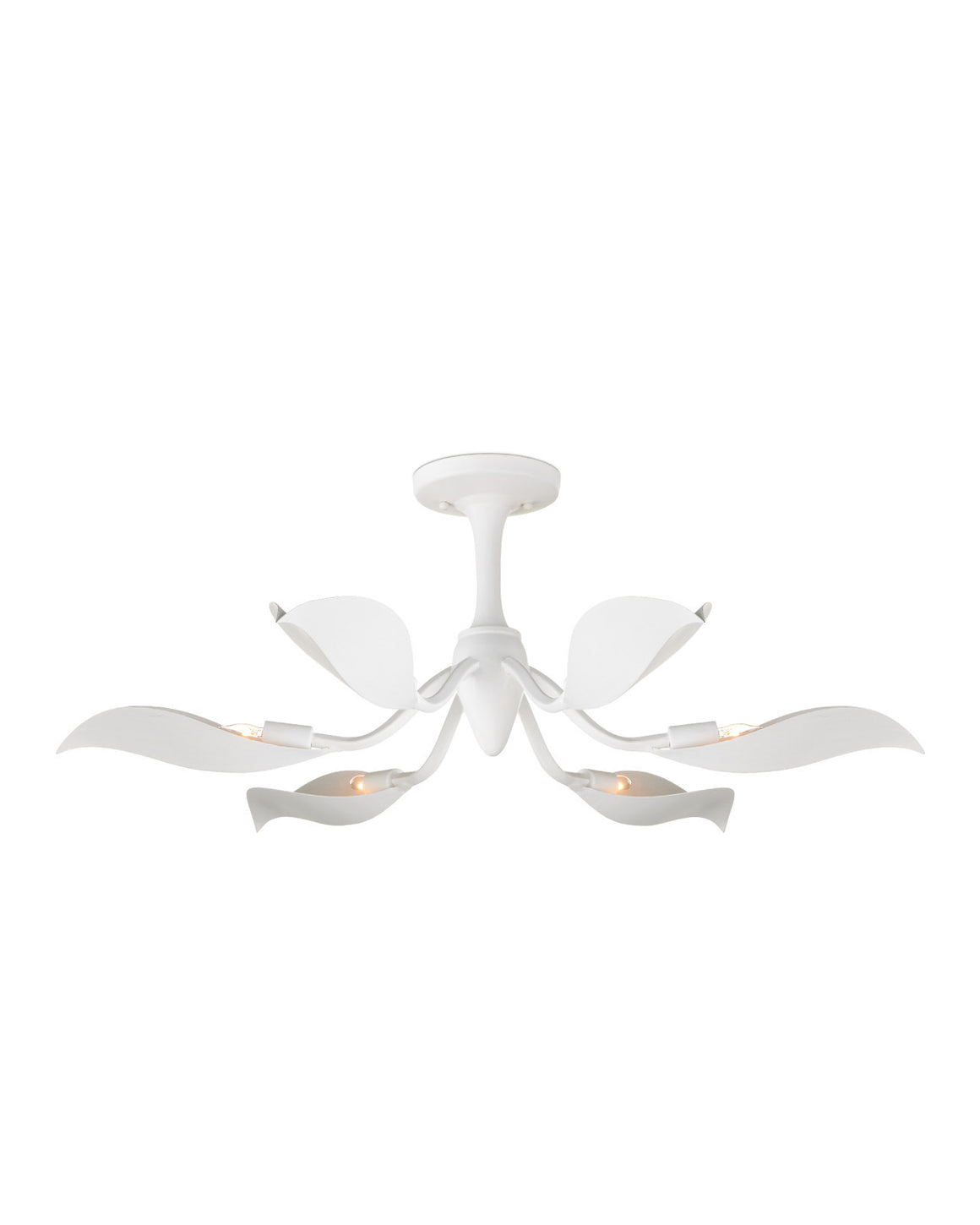 Snowflower Semi-Flush Mount