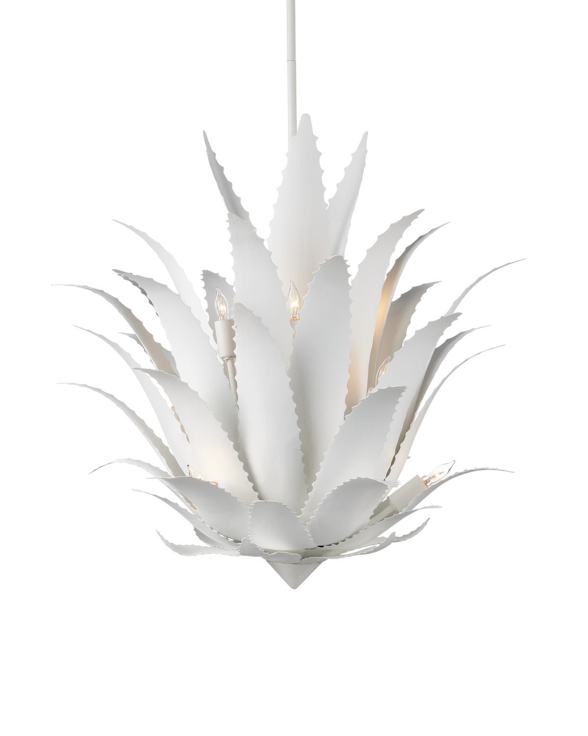 Agave White Chandelier