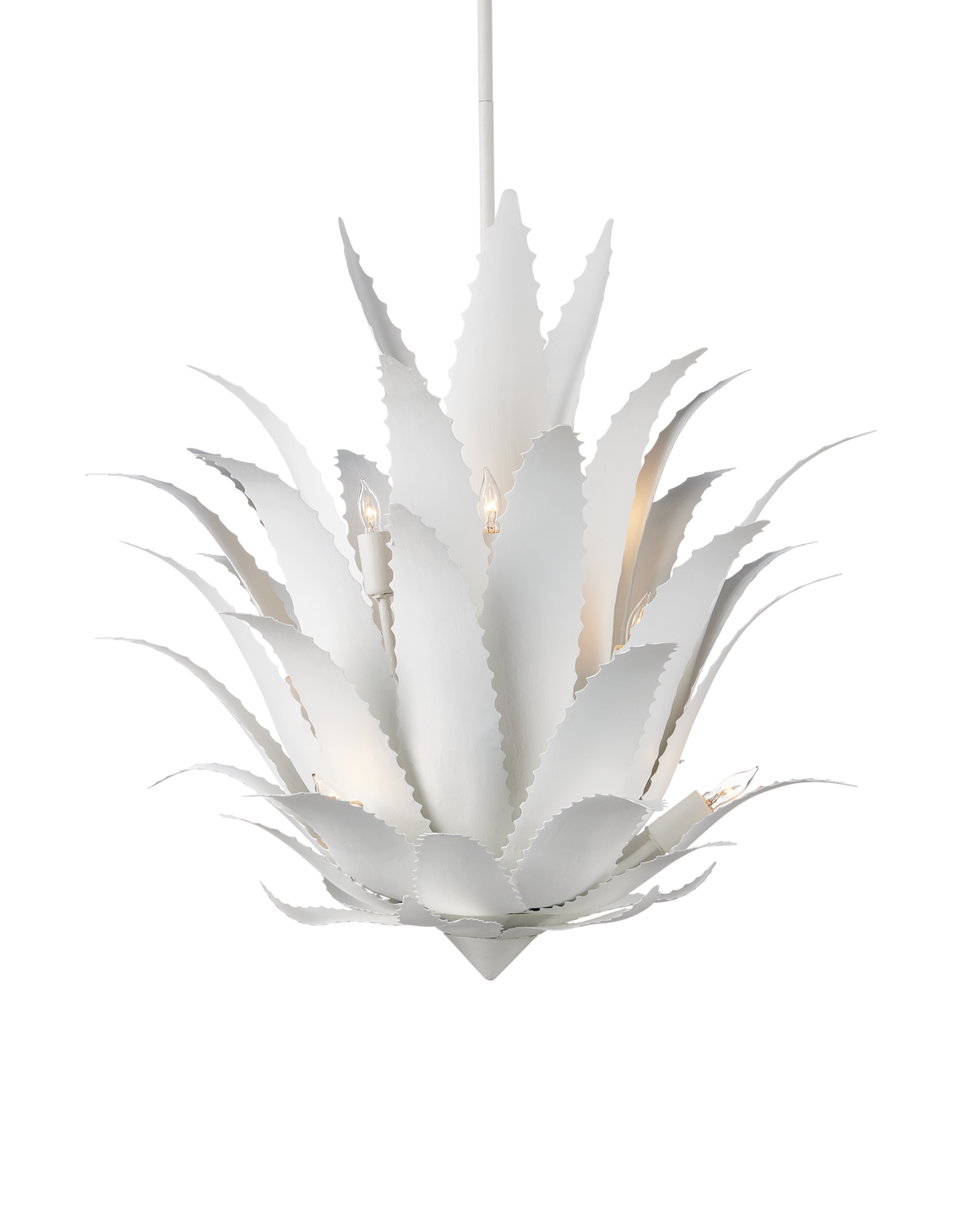 Agave White Chandelier